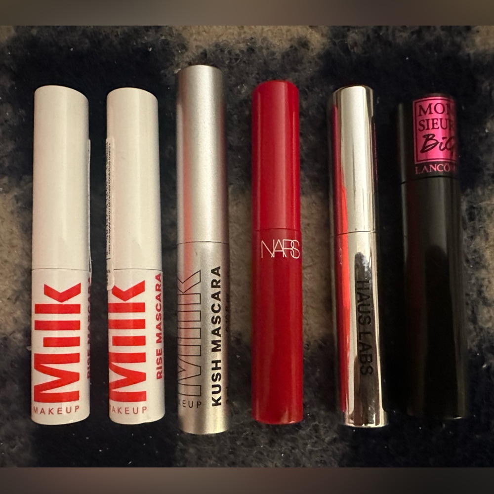 6 Mini Mascaras - Black